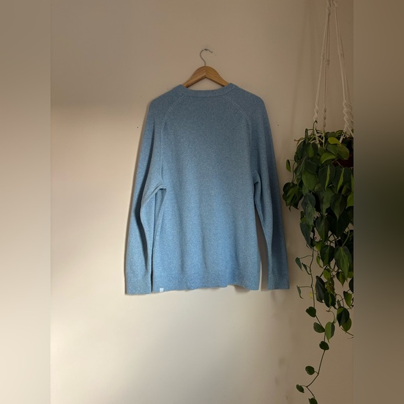 Lululemon Textured Knit Crewneck Sweater in Sky Blue - Picture 6 of 8